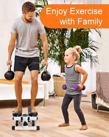 Mini Stepper with Resistance Band