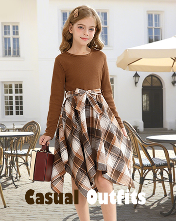 girls plaid dress