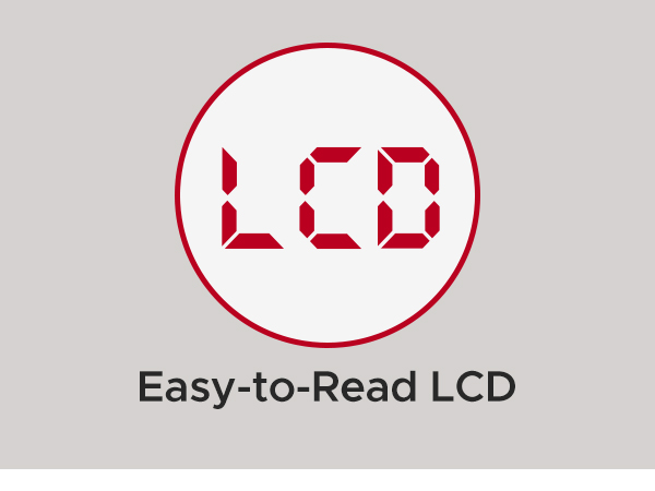 A multi-color LED indicator provides a visual indication of the alarm’s status.