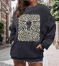 cow skull sweatshirt