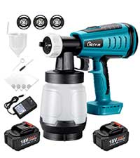 コードレススプレーガン 電動 スプレーガン 塗装 マキタ 18V バッテリー対応 Amazon | Holedaya コードレススプレーガン 充電式 電動スプレー