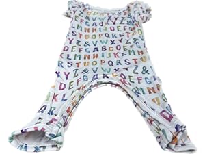 Zipper Closure for Doodalou Bamboo Baby Romper
