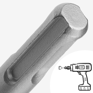 Burin à Carreaux 17x100 X 280mm Burin Plat Ciseau à Tuiles Professionnelle Pour Retirer Le Carrelage Et La Colle à Carrelage 15 4