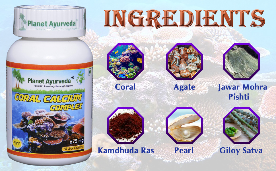 Ingredients of coral calcium Complex
