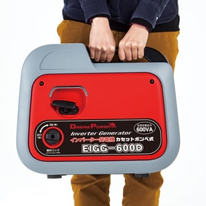 Amazon | [ナカトミ] インバーター発電機 カセットボンベ式 定格
