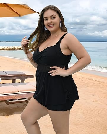 Plus size Tankini Two peices for women