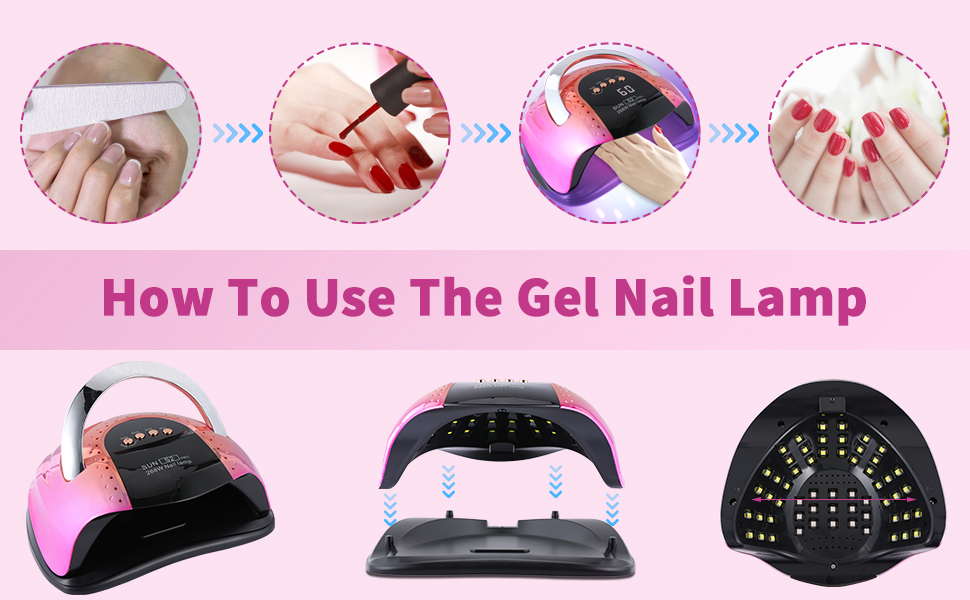 Nail curing lamp 2