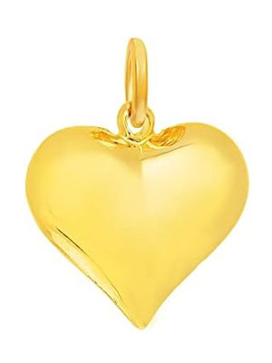 【MEJURI】Love Charm*チャームのみ 14k Yellow Gold Amazon.com: JewelStop 14k Yellow Gold Puffed Heart Love