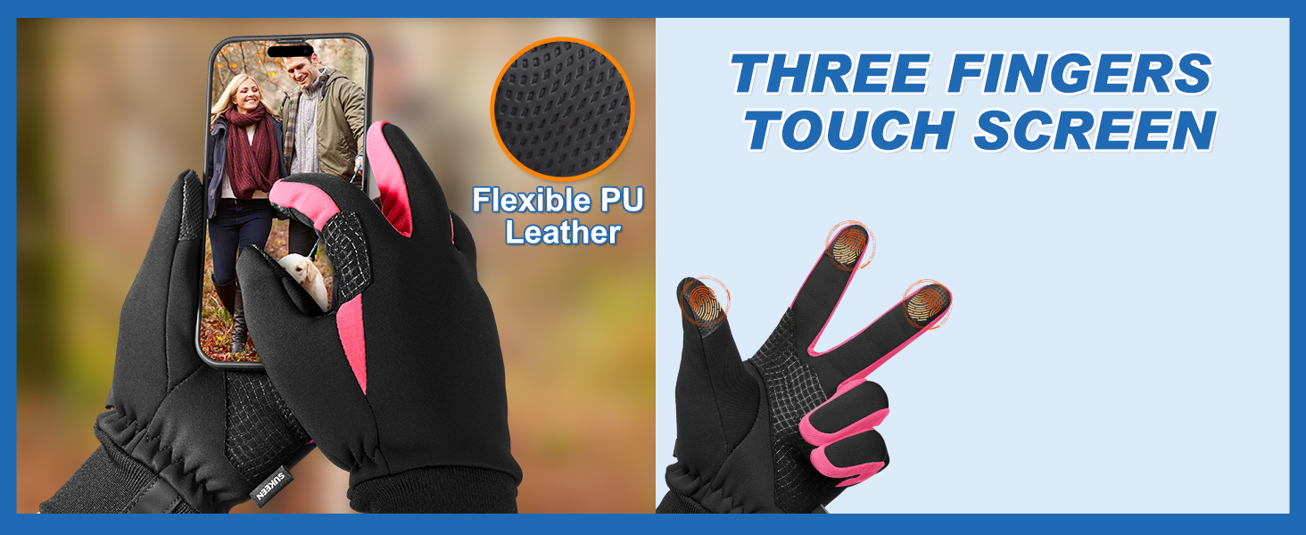 winter gloves men women
