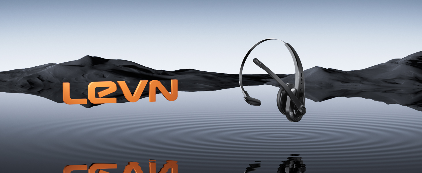 wireless headset with mic for work