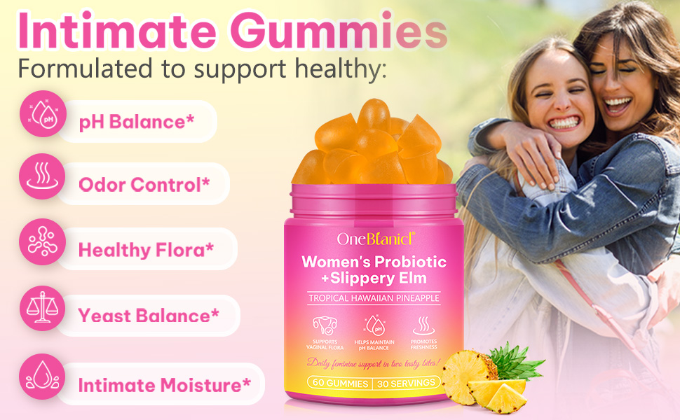 SUPPORTS WOMEN'S HEALTH & PH BALANCE