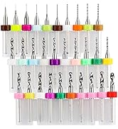 Genmitsu 30pcs PCB Drill Bits Set, 0.1mm-3.0mm, 1/8