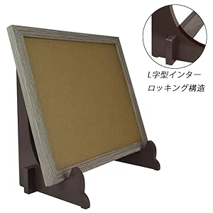 写真立て 遺影立て ブラウン