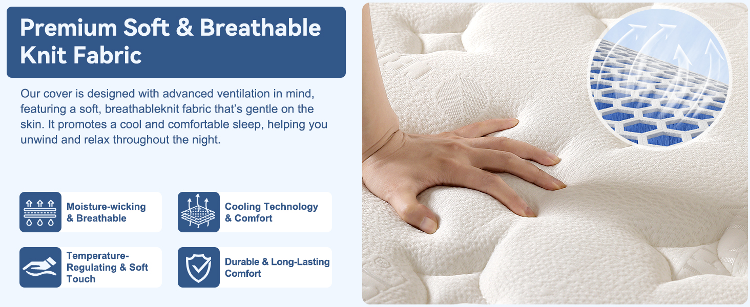 memory foam hybrid mattress in a box