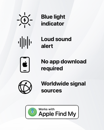 Works with Apple Find My App