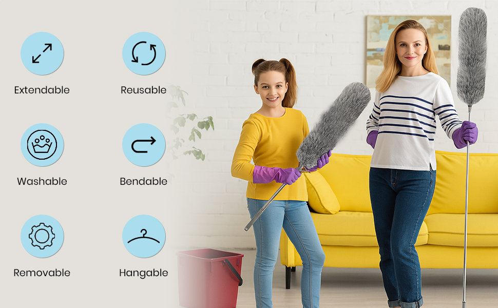 Maxoshine Microfiber Feather Duster