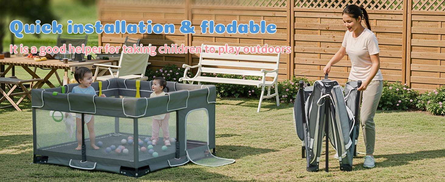 foldable play yard