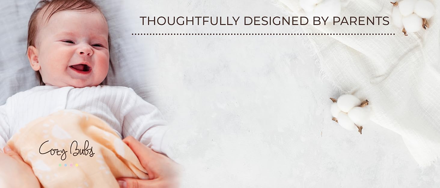 organic muslin cotton swaddle blanket lightweight soft breathable cozy gentle baby fabric