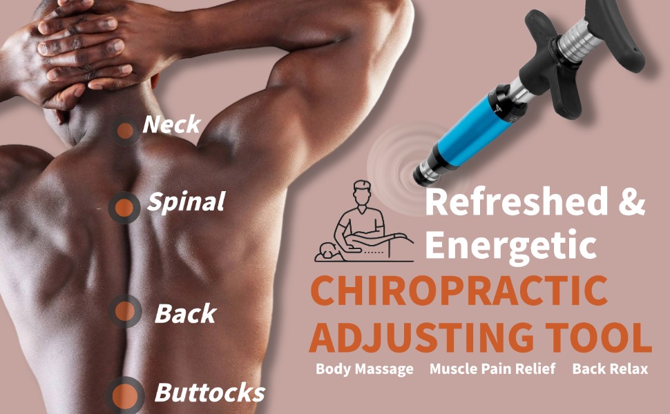 健康・医学 S.A.T. SPECIFIC ADJUSTING TECHNIQUE Amazon.com: 6 Levels Chiropractic Adjusting Tool, 50-300N