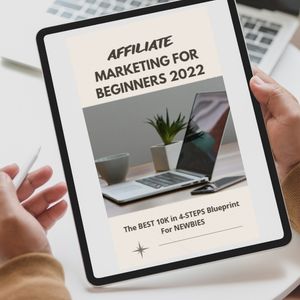 affiliate marketing ebook cover work from home passive income course