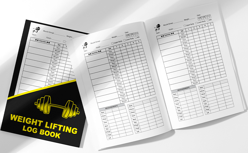 Weight Lifting Log Book