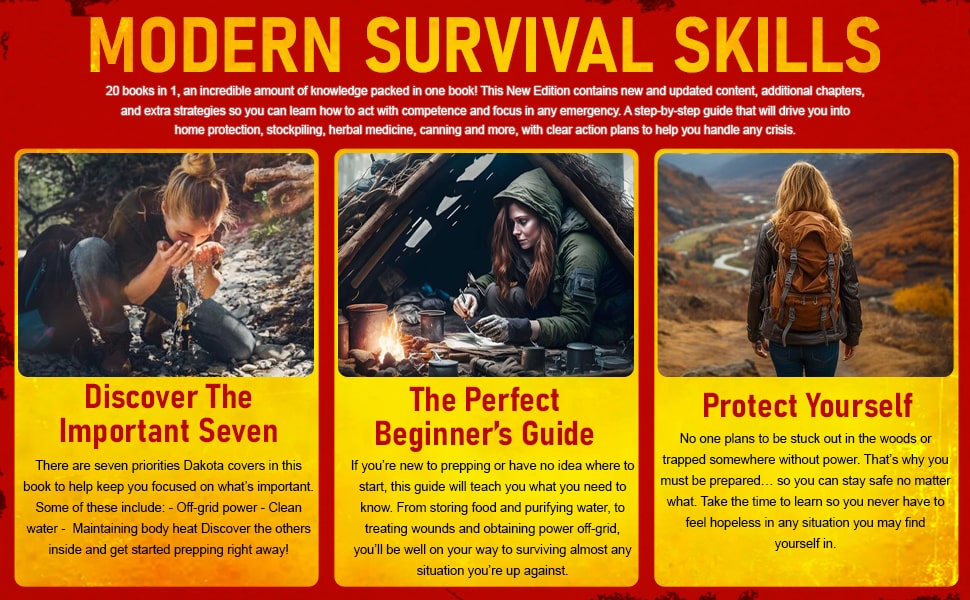 The Prepper’s Survival Bible 20 in 1 The LongTerm Survival Guide to