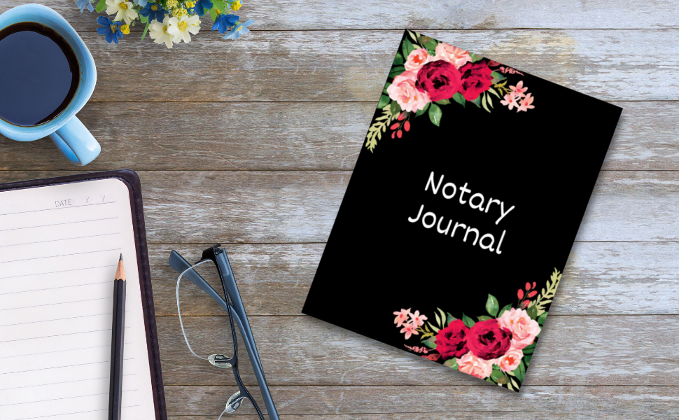 Notary Journal Official Notary Public Log Book To Record Notarial Acts