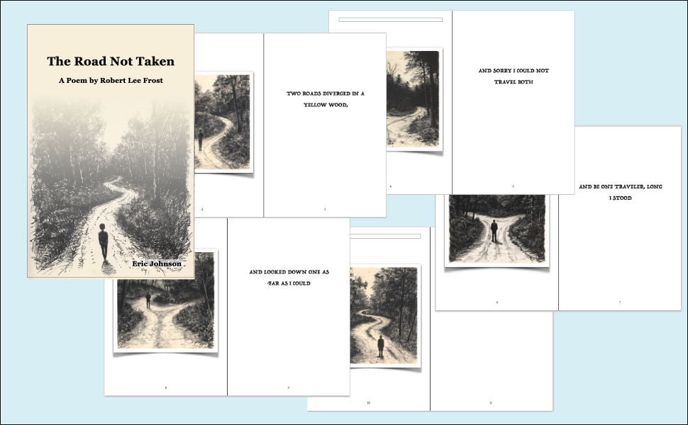 洋書John ScottJohn ScottPaths Not Taken英語版 The Road Not Taken: A Poem By Robert Lee Frost: Johnson