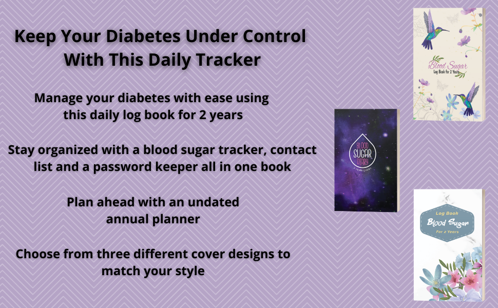 Blood Sugar Log Book Blood Sugar Diary For 2 Years, Blood Sugar And