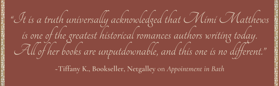 Review quote for Appointment in Bath NetGalley