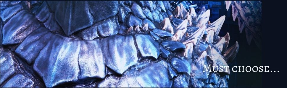 dragon image featuring text "must choose"