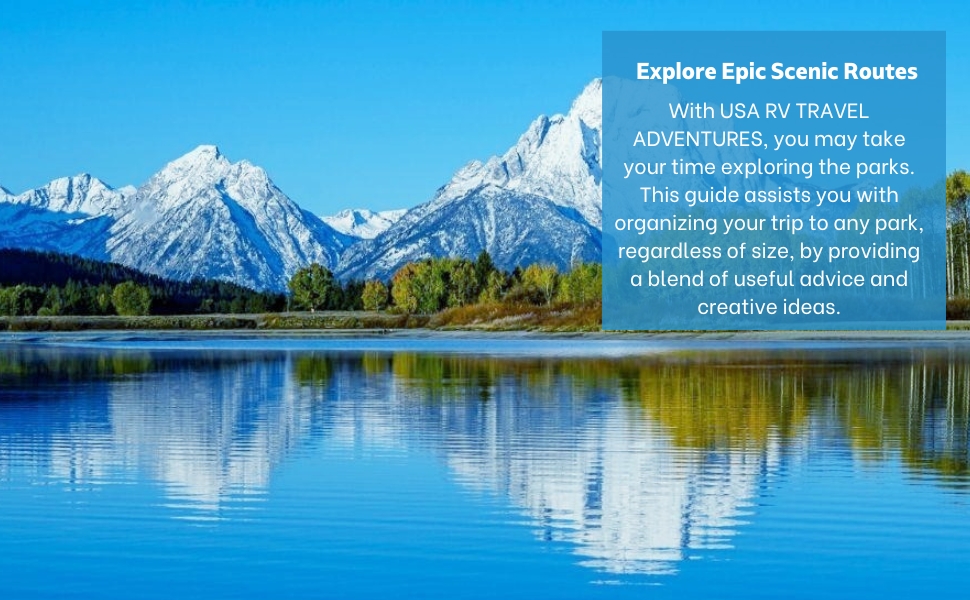 Landscape Background with the words Explore Epic Scenic Route