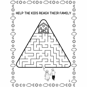 mazes for kids ages 4-8 , coloring book for kids , kids book , maze book , book of mazes