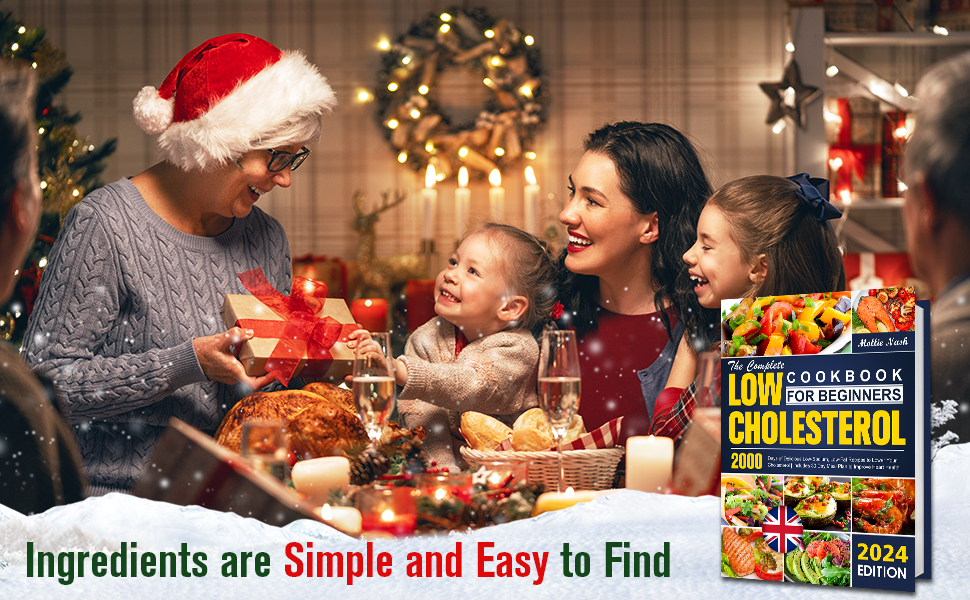 The Complete Low Cholesterol Cookbook for Beginners UK 2000 Days of