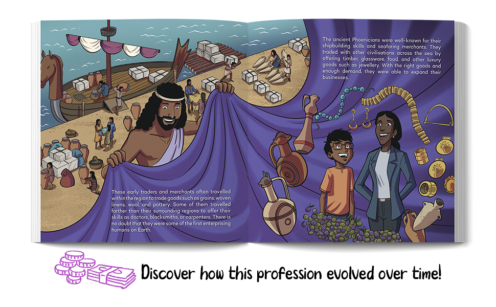 History of Entrepreneurship, Commerce for kids 