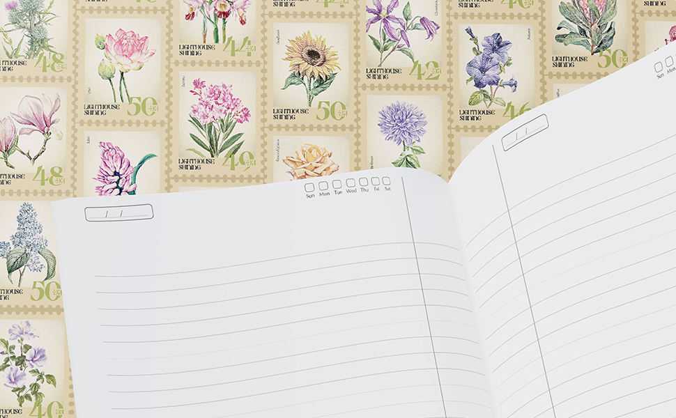 LeftHanded Composition Notebook the book's spine on the