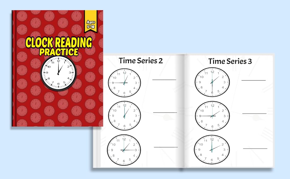 Clock Reading Practice Ages 510, Time telling teaching