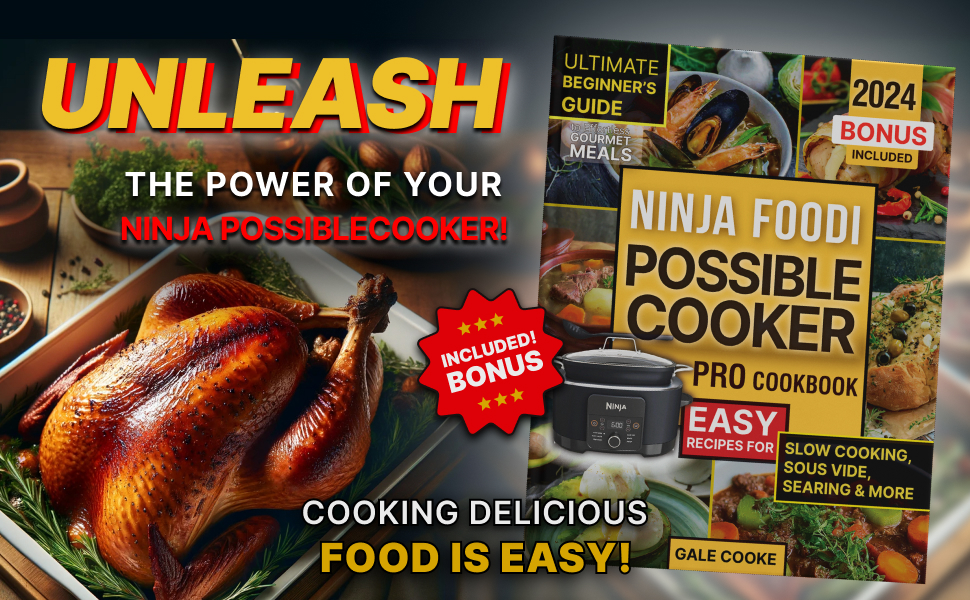 Ninja Foodi PossibleCooker Pro Cookbook Ultimate Beginner