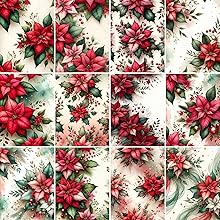 12 Christmas Poinsettia Patterns