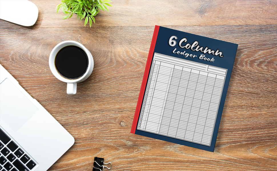 6 Column Ledger Book Six Column Accounting Ledger Book for Bookkeeping