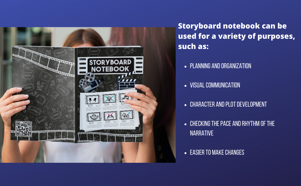 Storyboard Notebook Craft Your Conversations, Sketch Your Scenes