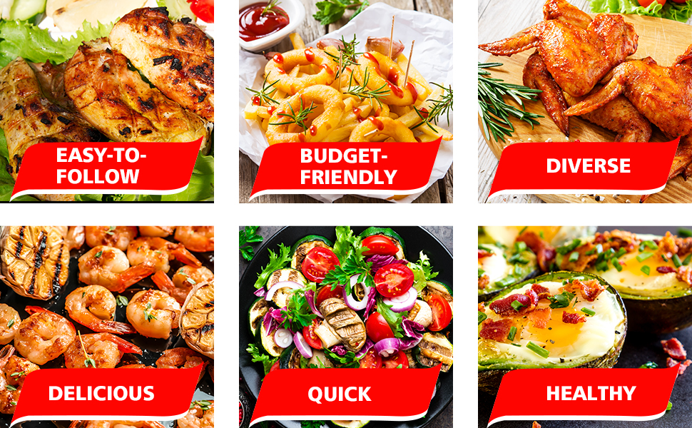 Ninja Foodi 2Basket Air Fryer Cookbook 1600 Days