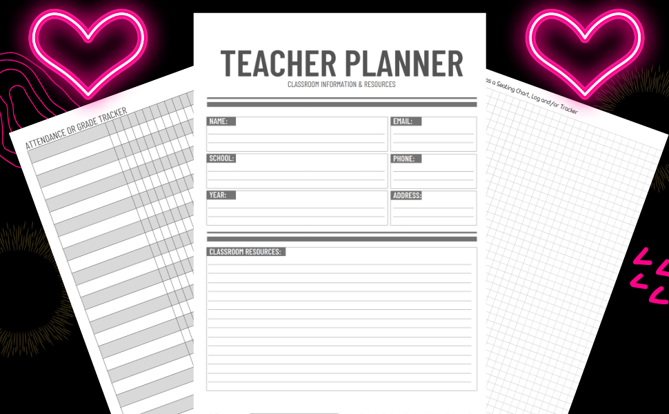 Teacher Planner 2223 Teacher Gifts Planner for the 2022