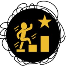 image of man climbing stairs