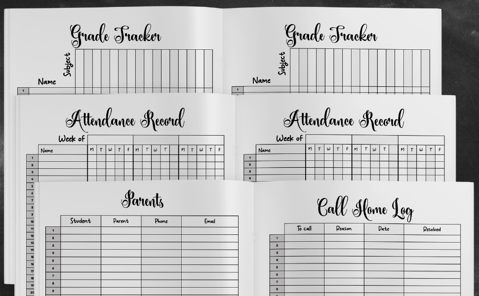 Teacher Lesson Planner 20222023 Vertical Teacher Planner