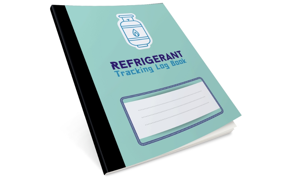 Refrigerant Tracking Log Book HVAC Technician Refrigerant LogBook 2022