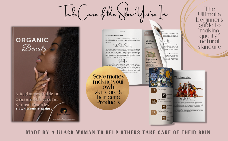 Preview of book with smaller images on inside pages. Title reads "Take Care of the Skin You're In"