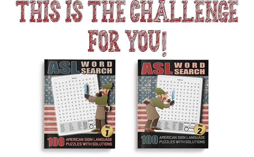 Amazon.com: ASL Word Search - 100 American Sign Language Puzzles With ...