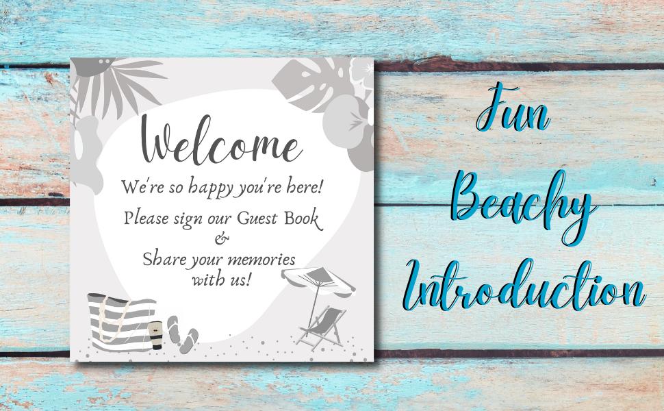 Visitor Guest Book We're Happy You're Here! Guest