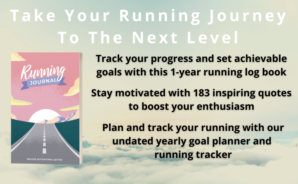 Running Journal Running Log Book, Running Diary With Motivational And